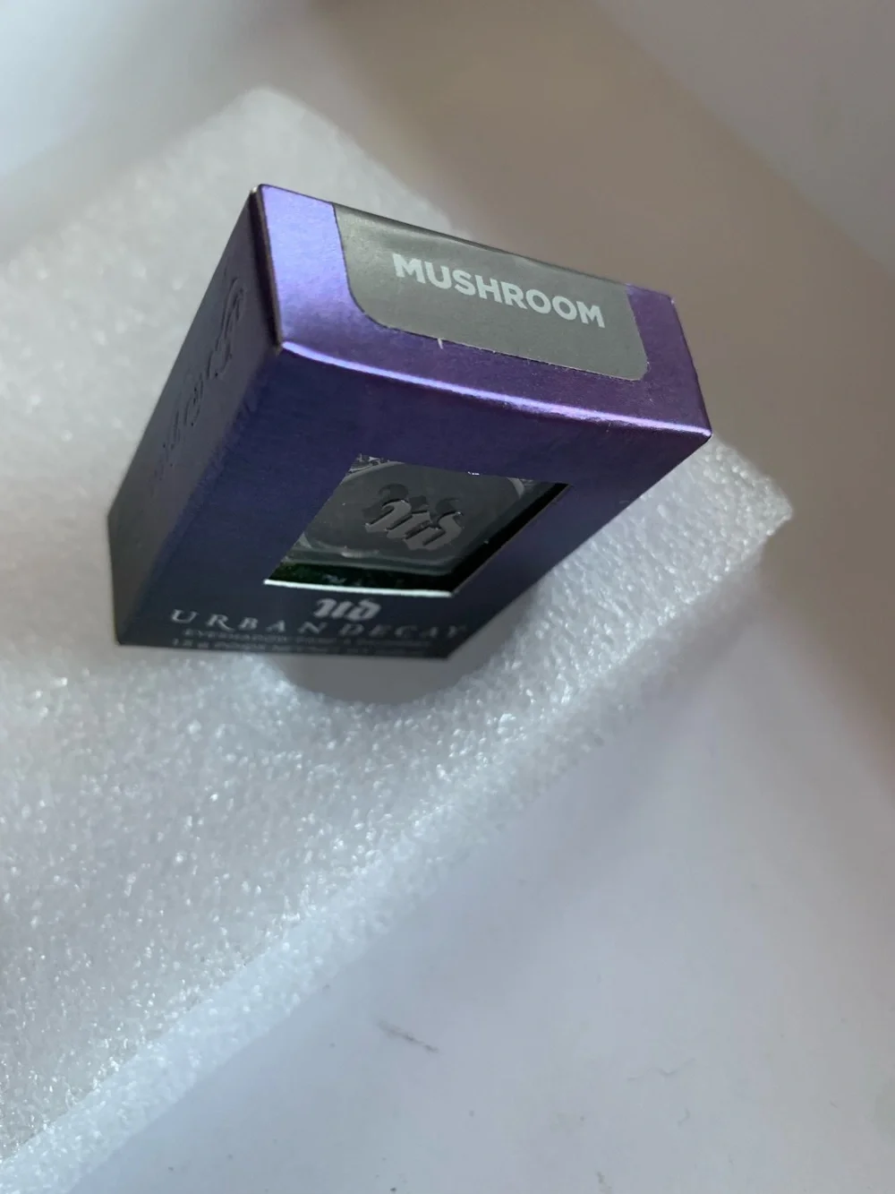 Urban Decay Eyeshadow shade mushroom shimmer